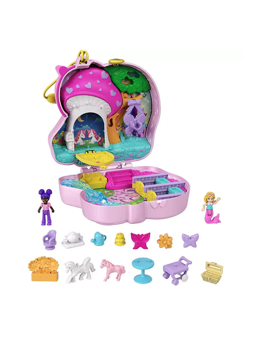 Polly Pocket Renksiz Sparkle Stage Oyun Seti FRY35-HCG20 - 3