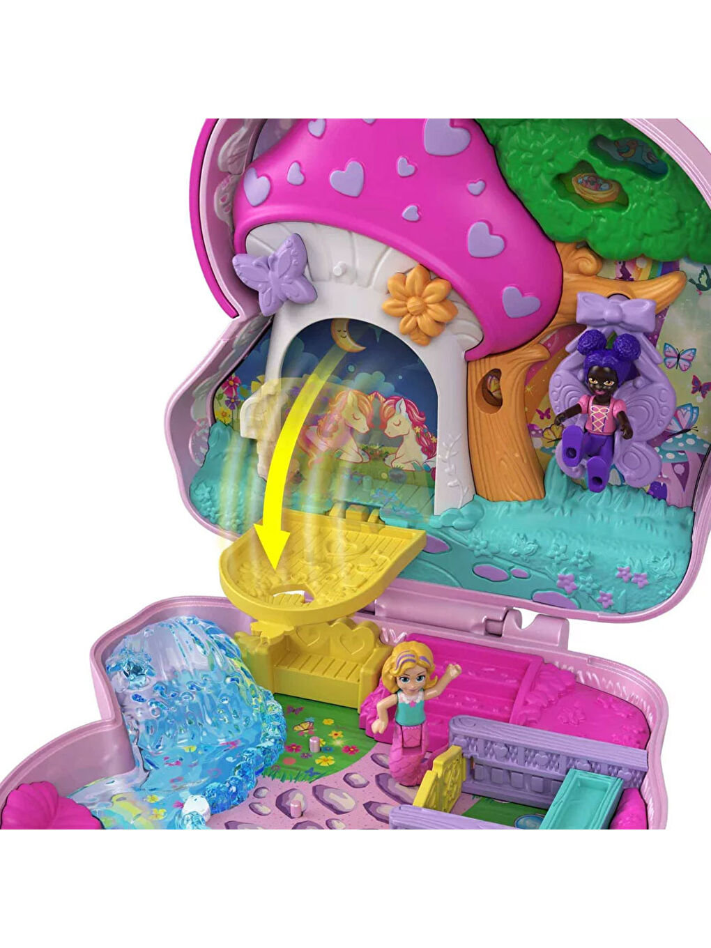 Polly Pocket Renksiz Sparkle Stage Oyun Seti FRY35-HCG20 - 5