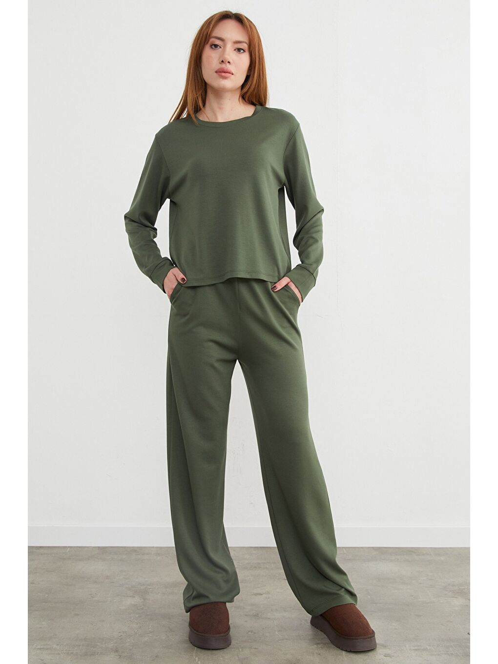 Yeşil Basic Modal 2 Li Takım