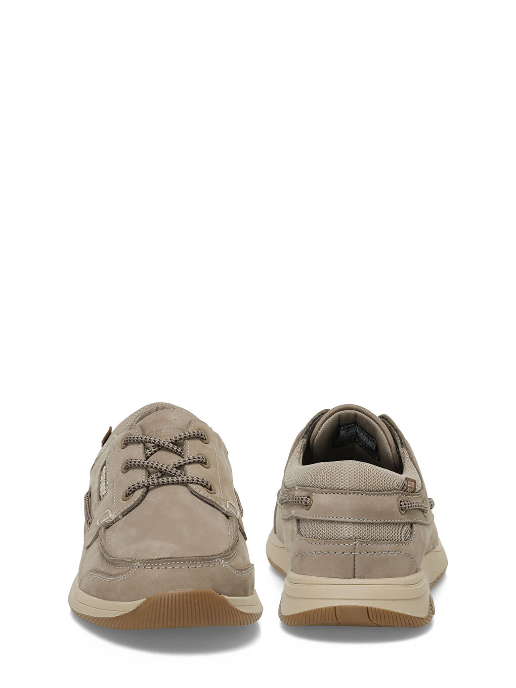 Bej 238588 5FX Kum Erkek Marin Ayakkabı-4