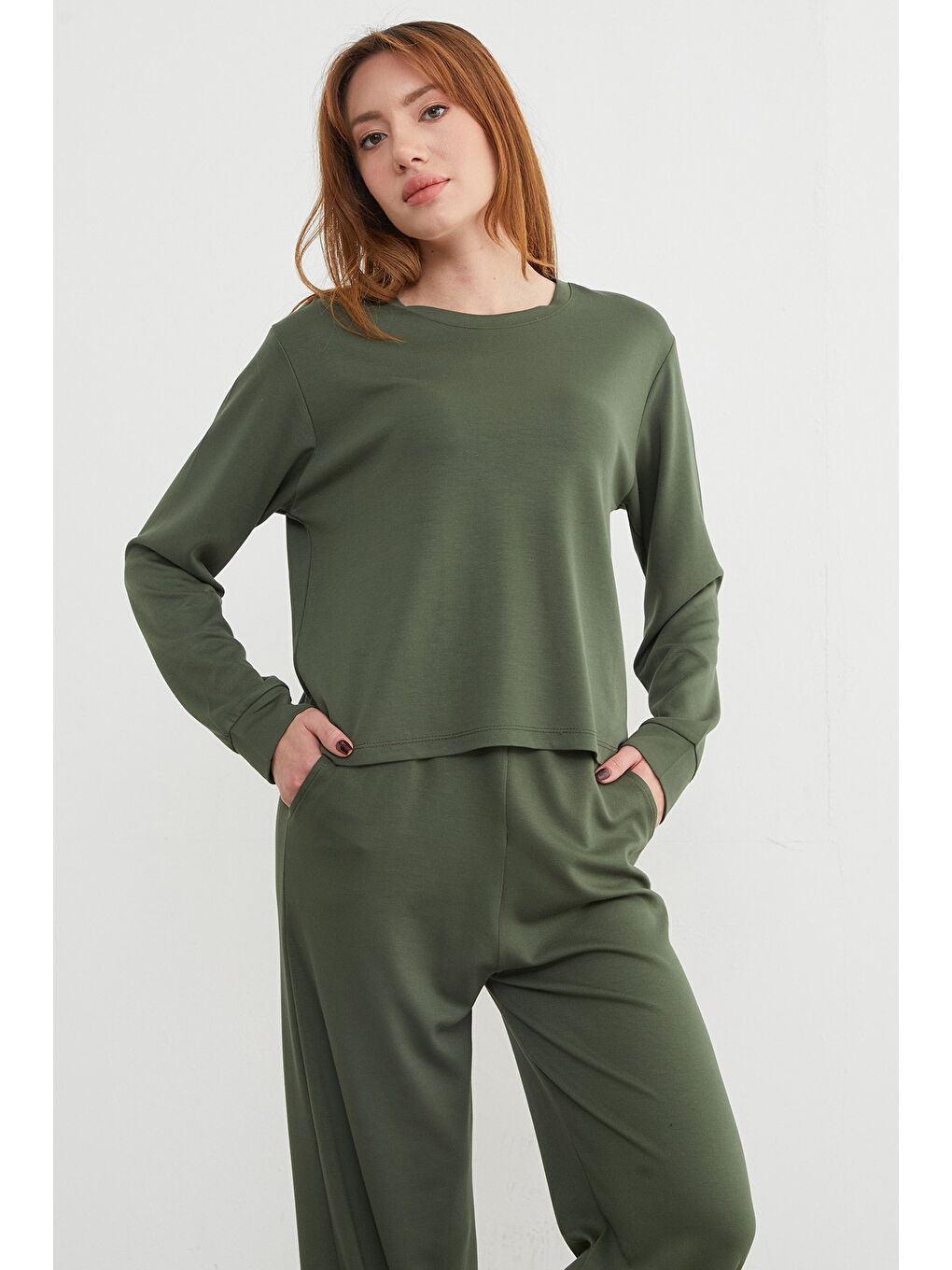 Yeşil Basic Modal 2 Li Takım-2