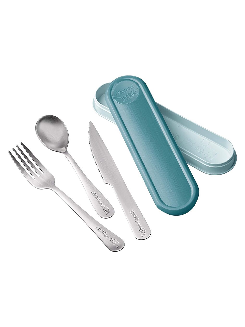 Gri Picnik Kutulu Çatal-Kaşık-Bıçak Seti-3