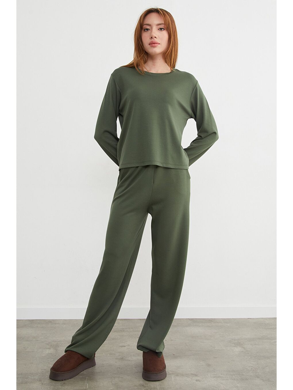 Yeşil Basic Modal 2 Li Takım-3