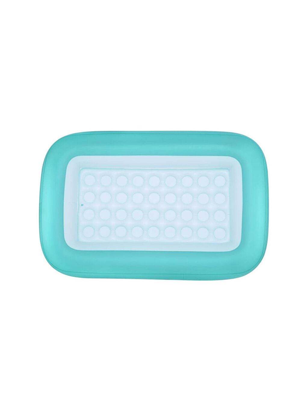 Şişme Tabanlı Dikdörtgen Havuz Yeşil 165X104X25 cm (BW51115)-2