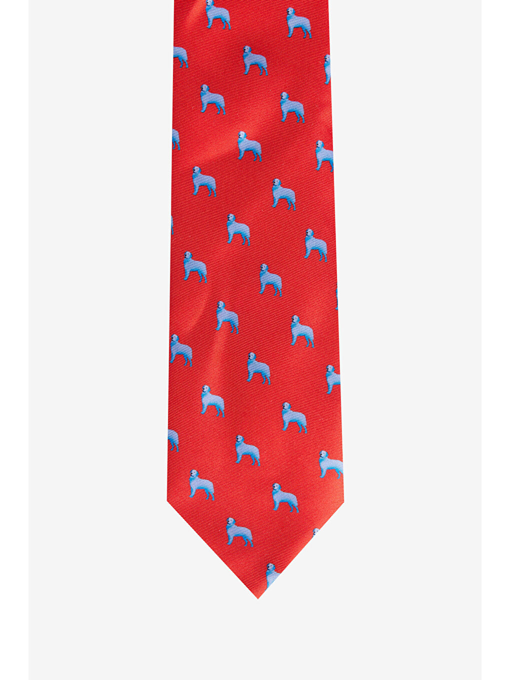 Erkek Kırmızı Desenli Kravat-1