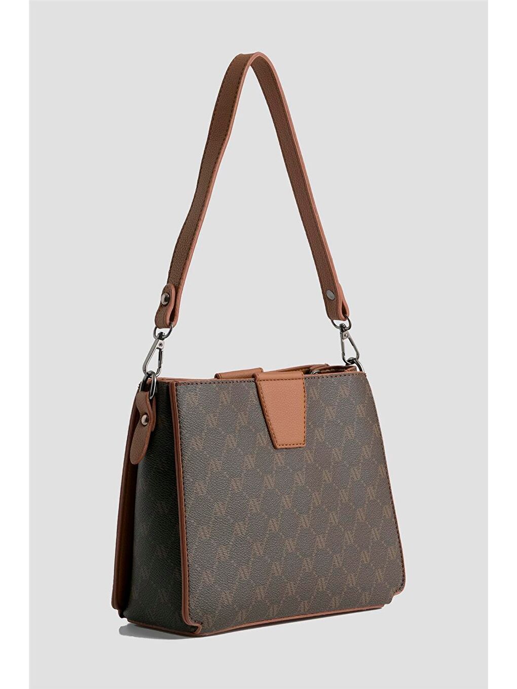 Çanta Noktalı 25Yd7348 Kahverengi-1