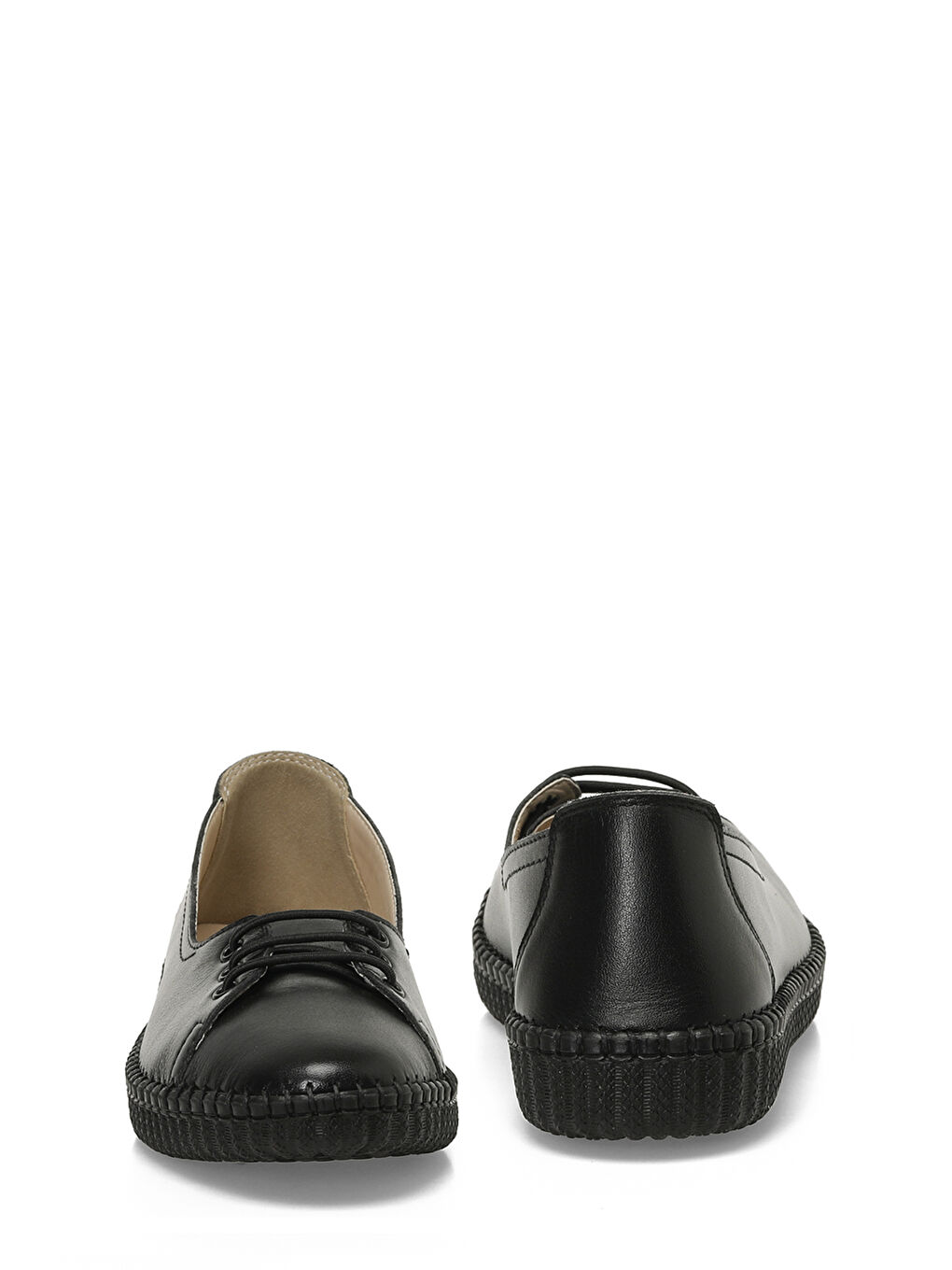 105456.Z5FX Siyah Kadın Düz Ayakkabı-4