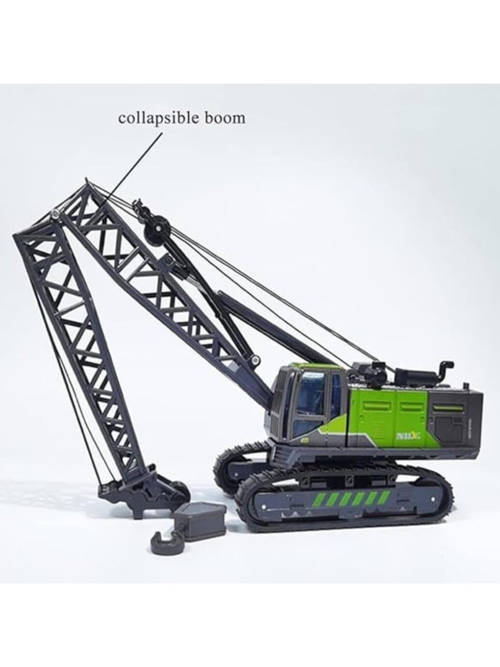 Oyuncak Tekerli Vinç Yeşil Renk (601-6) GKO-2