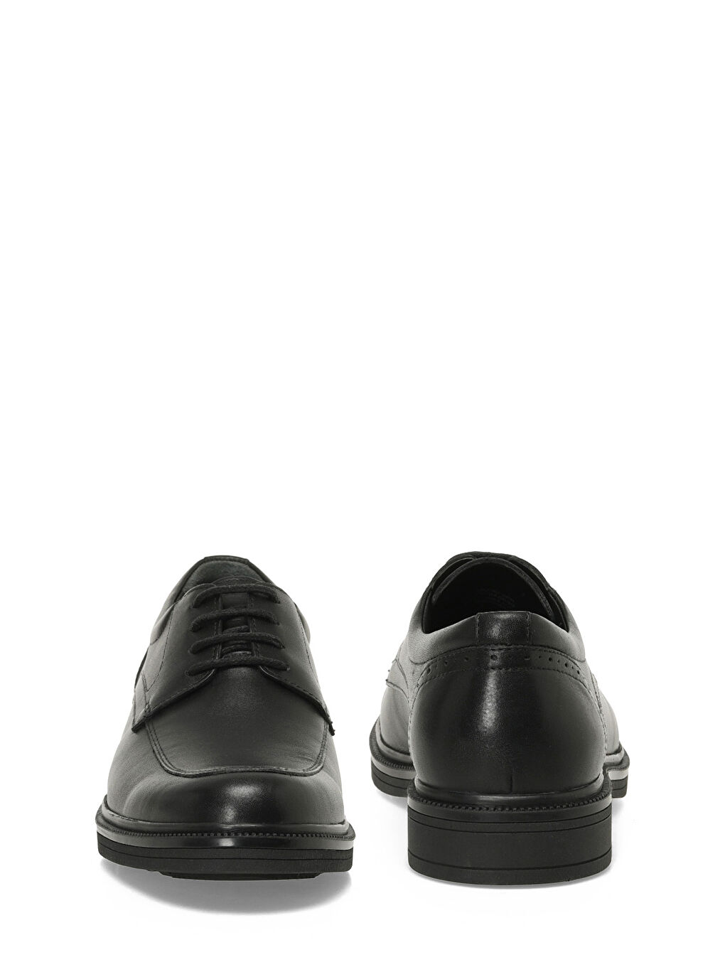 FRANK 5PR Siyah Erkek Klasik Ayakkabı-4