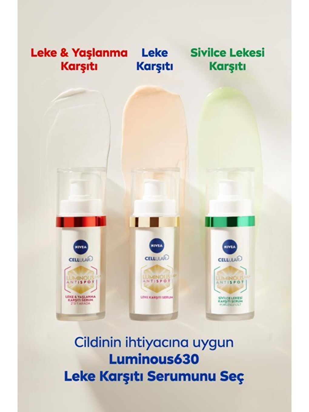 NIVEA Luminous630 Leke Ve Yaşlanma Karşıtı Serum 30 ml, Hyaluronik Asit, Kolajen Tetikleyici - 6