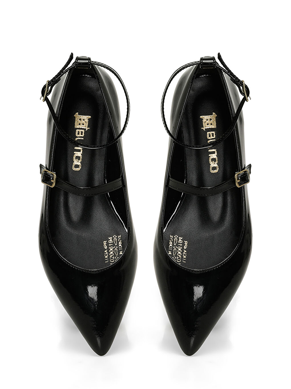 LUCIA 4PR Siyah Kadın Babet-3