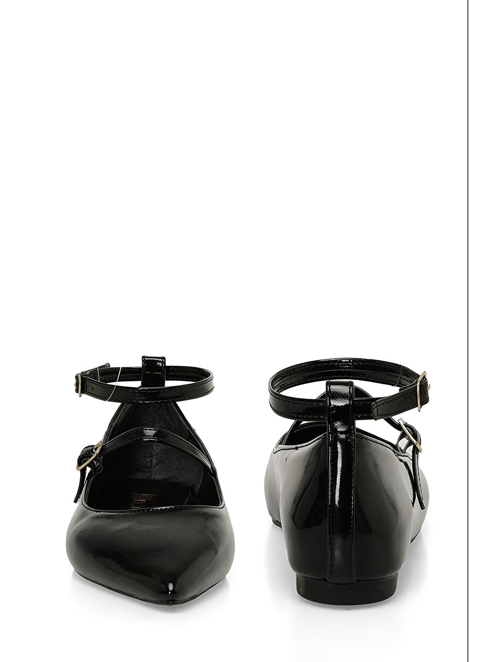 LUCIA 4PR Siyah Kadın Babet-4