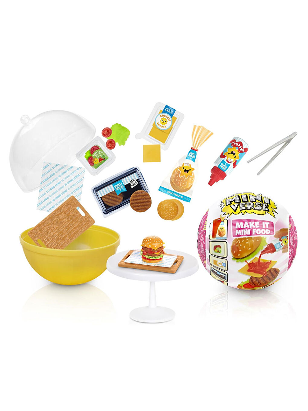 Miniverse Renksiz Mini Food Diner S3A PDQ 505419 - 4