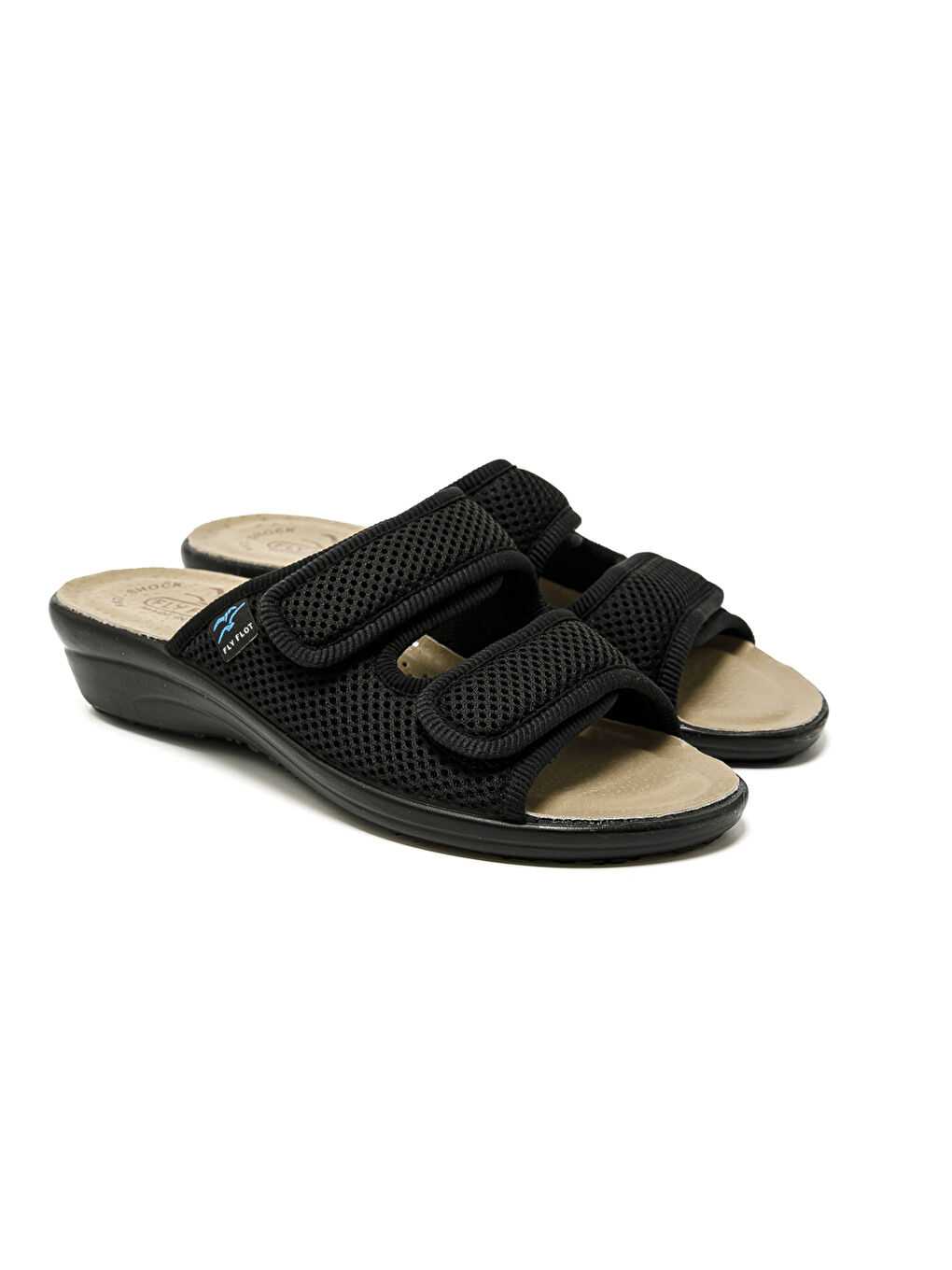 Siyah Kadın Terlik T4 F50 FE Slipper 2003-Black-2