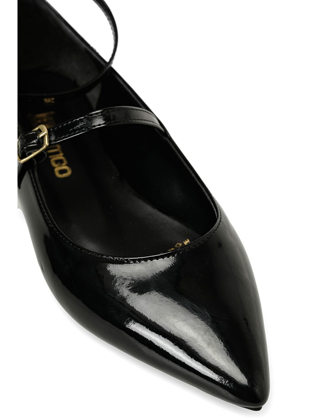 LUCIA 4PR Siyah Kadın Babet-6