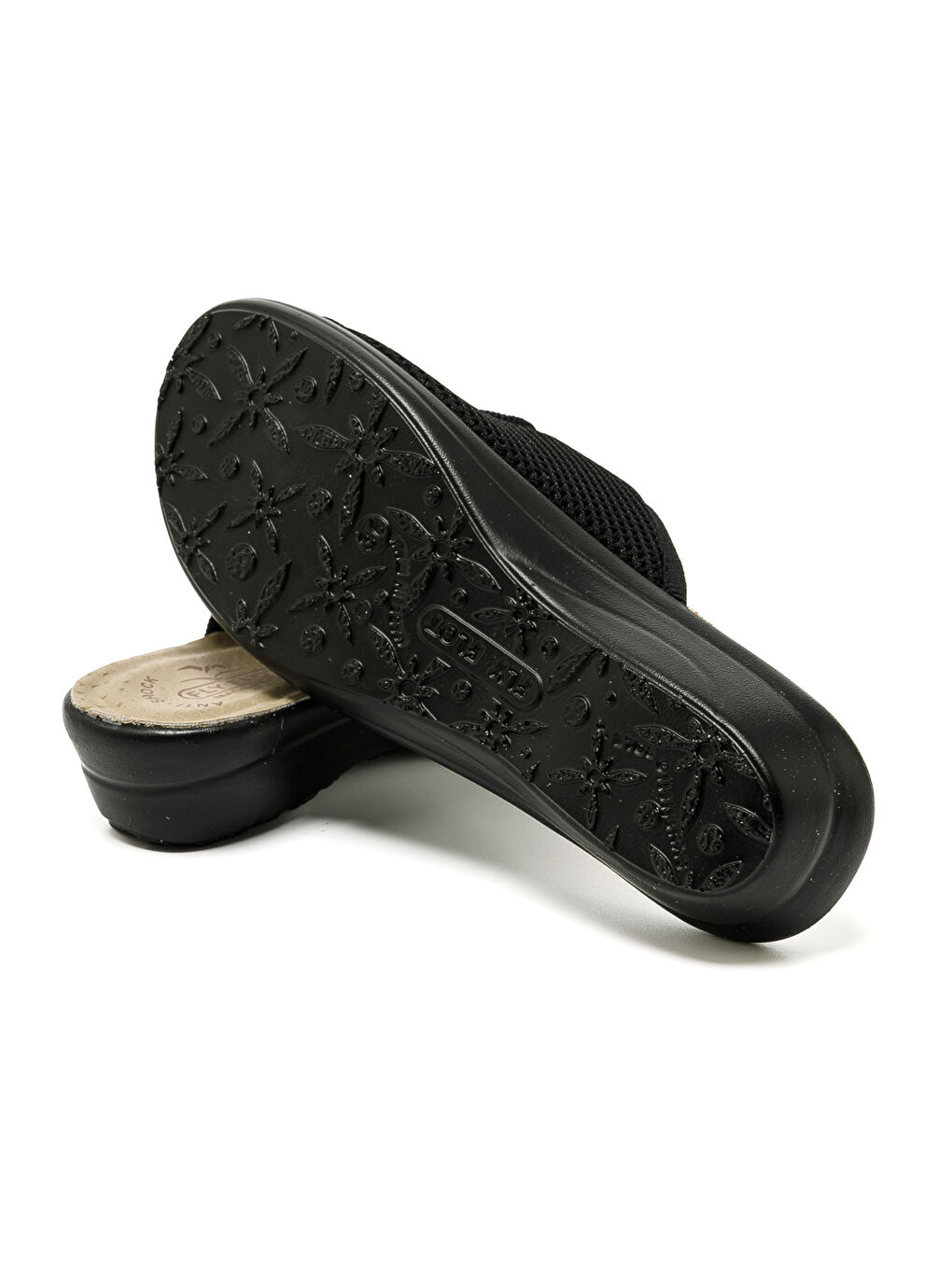 Siyah Kadın Terlik T4 F50 FE Slipper 2003-Black-5