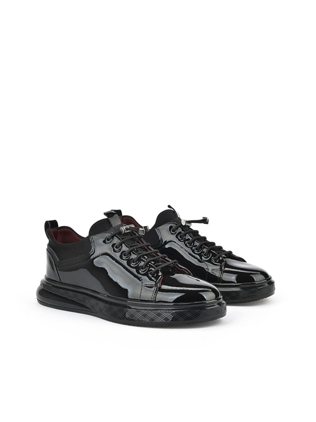 Erkek Vegan Deri Ayakkabı 1511023Z708122 Siyah-1