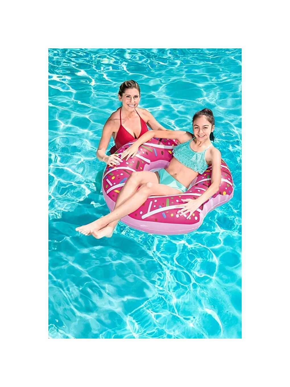 Donut Deniz ve Havuz Simidi Pembe 107 cm (36118)-4