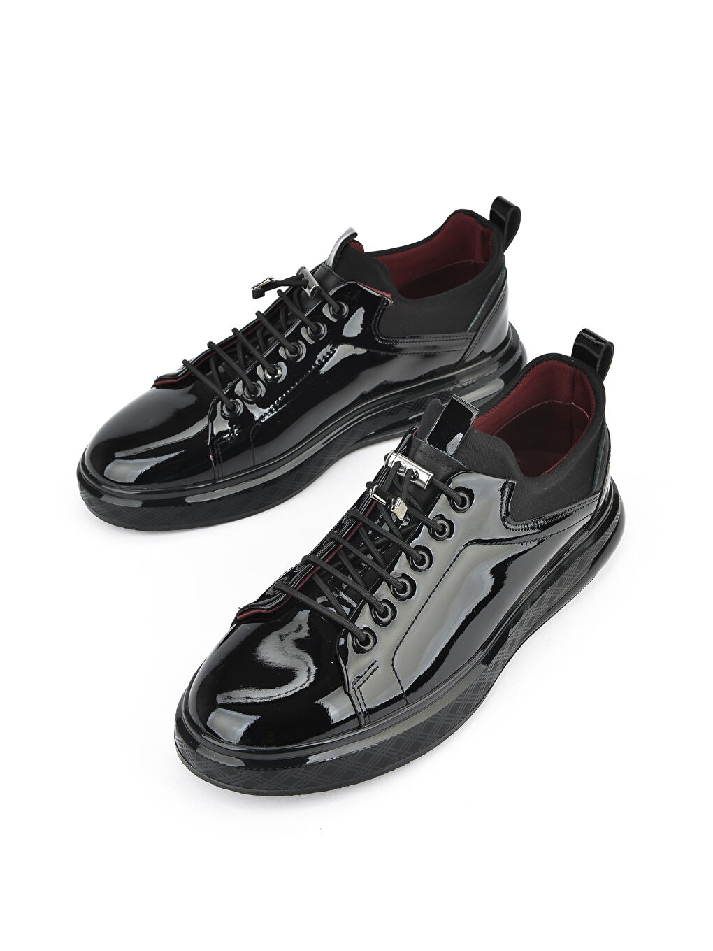 Erkek Vegan Deri Ayakkabı 1511023Z708122 Siyah-4