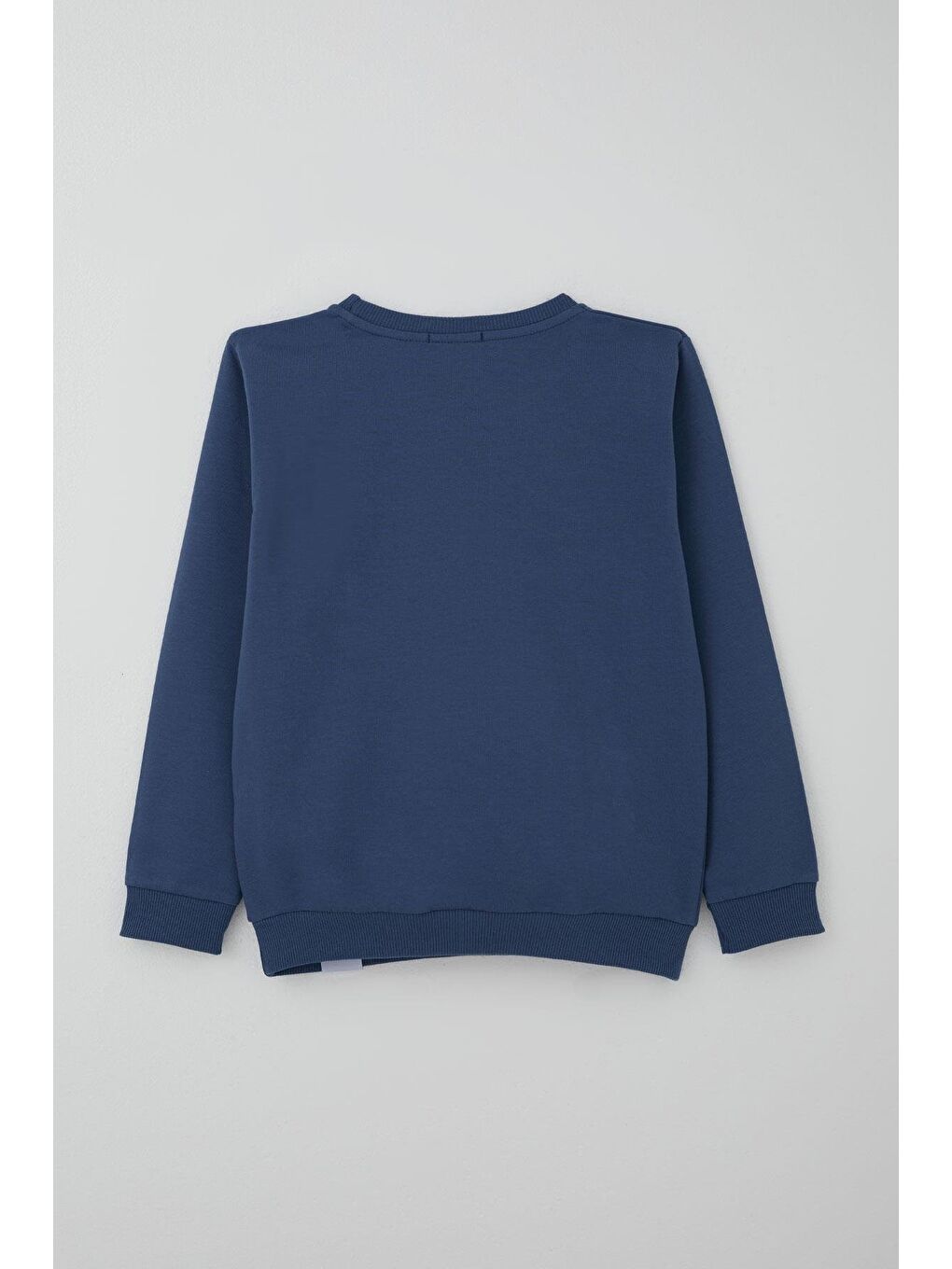 Erkek Çocuk Eşofman Takımı Yazı Baskılı İndigo (4-8 Yaş)-3