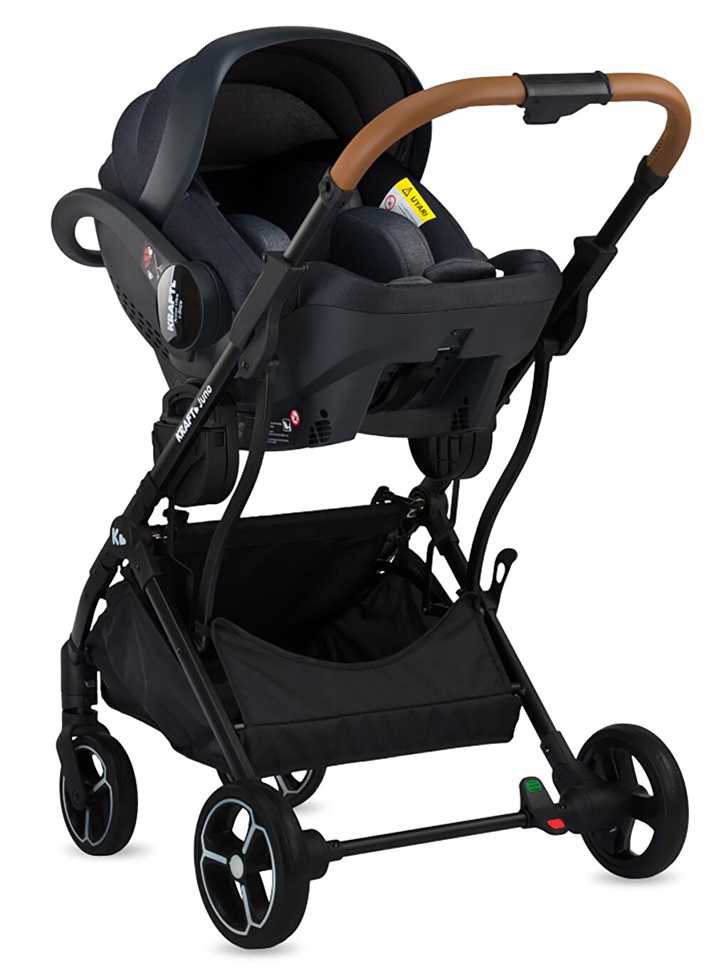 Juno Travel Sistem Bebek Arabası - Siyah-2