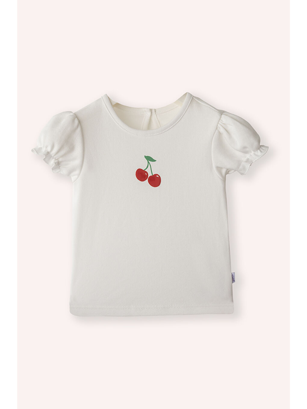 Yenidoğan Baskı Detaylı Beyaz 2'li Takım-1