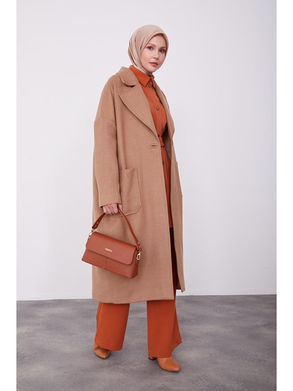 Kahverengi Kaban 23K7803 Camel-3