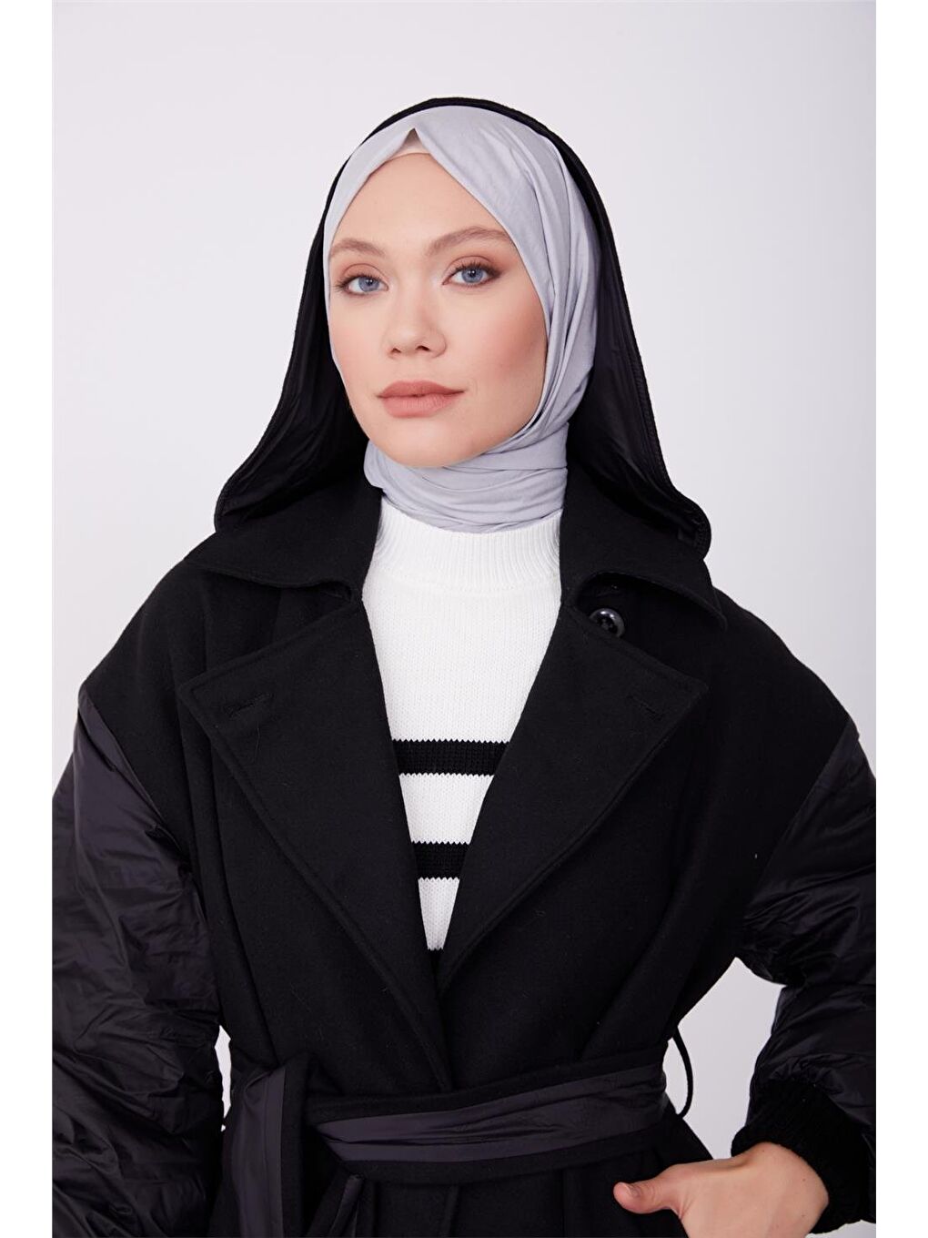 Bomber Kollu Kaban 23K7201 Siyah-3