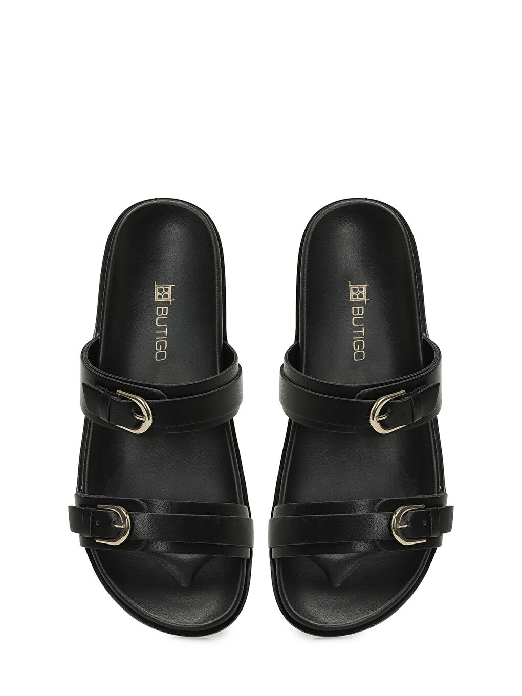 25S-235 5FX Siyah Kadın Terlik-3