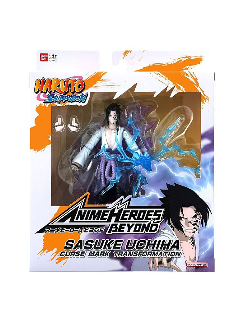 Naruto 16cm Anime Heroes Sasuke Uchiha Figür ve Aksesuar Seti BAH37712