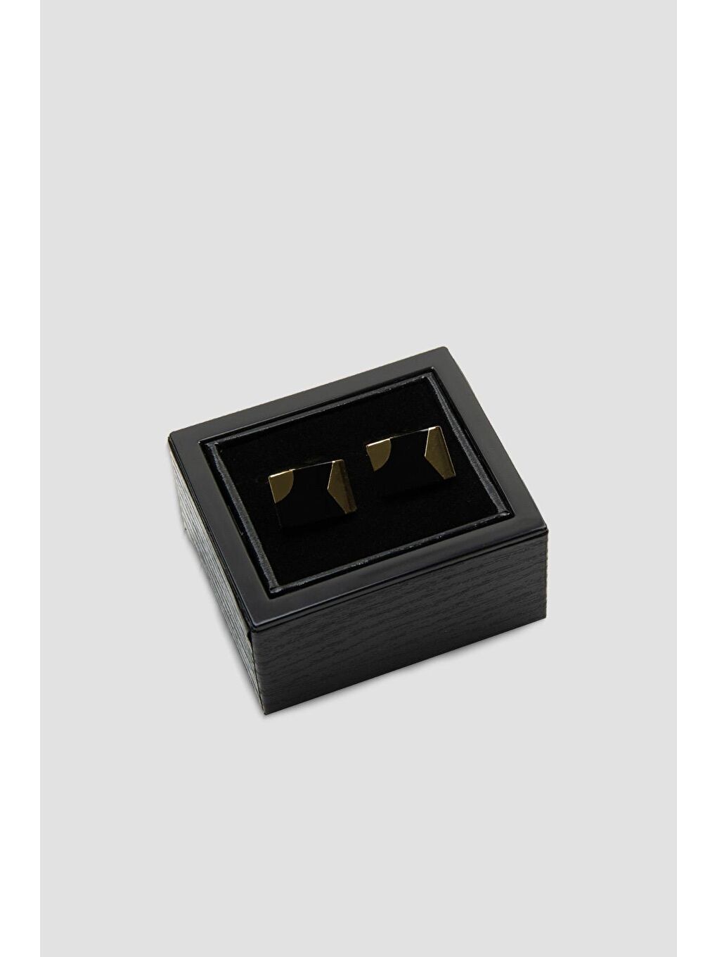 98514 Gold Siyah Erkek Kol Düğmesi