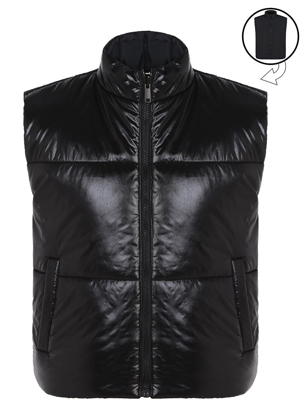 Girls 10-13 Yaş Yelek - Siyah 11-12 Yaş