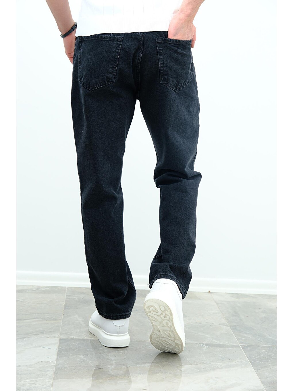 Gri Cio 7150 Basic Baggy Fit Jean Pantolon-3