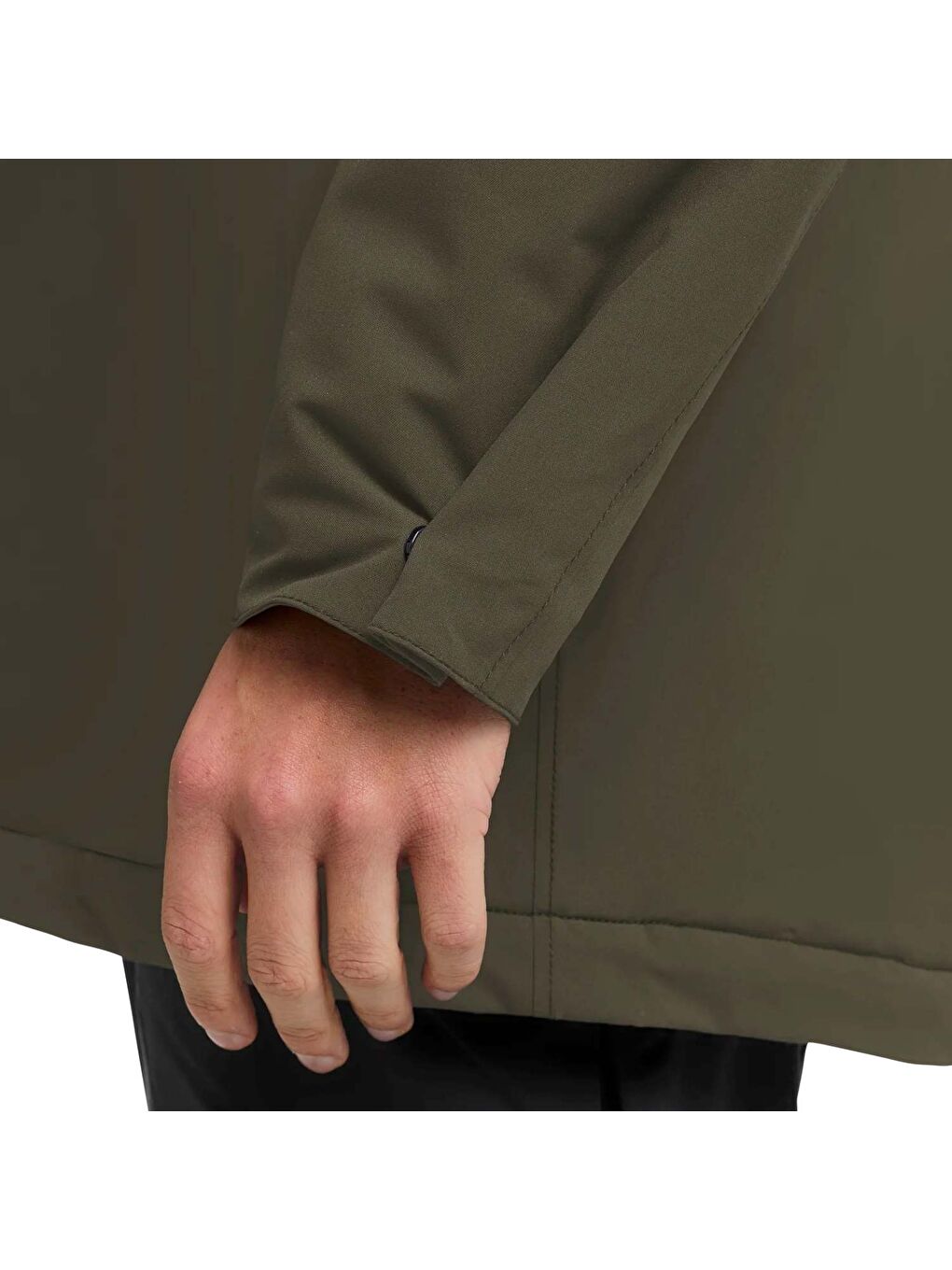 Haki Cold Camp Coat Erkek Yeşil Outdoor Mont-3