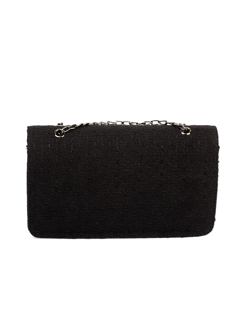 Siyah Parma Kadın Omuz Çantası-1