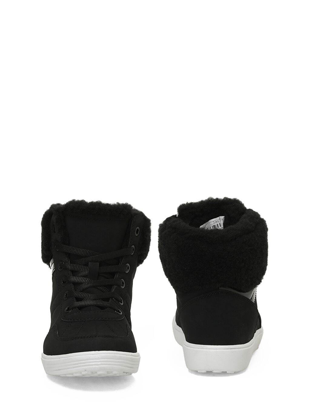 TRX24K-608 4PR Siyah Kadın Sneaker Bot-4