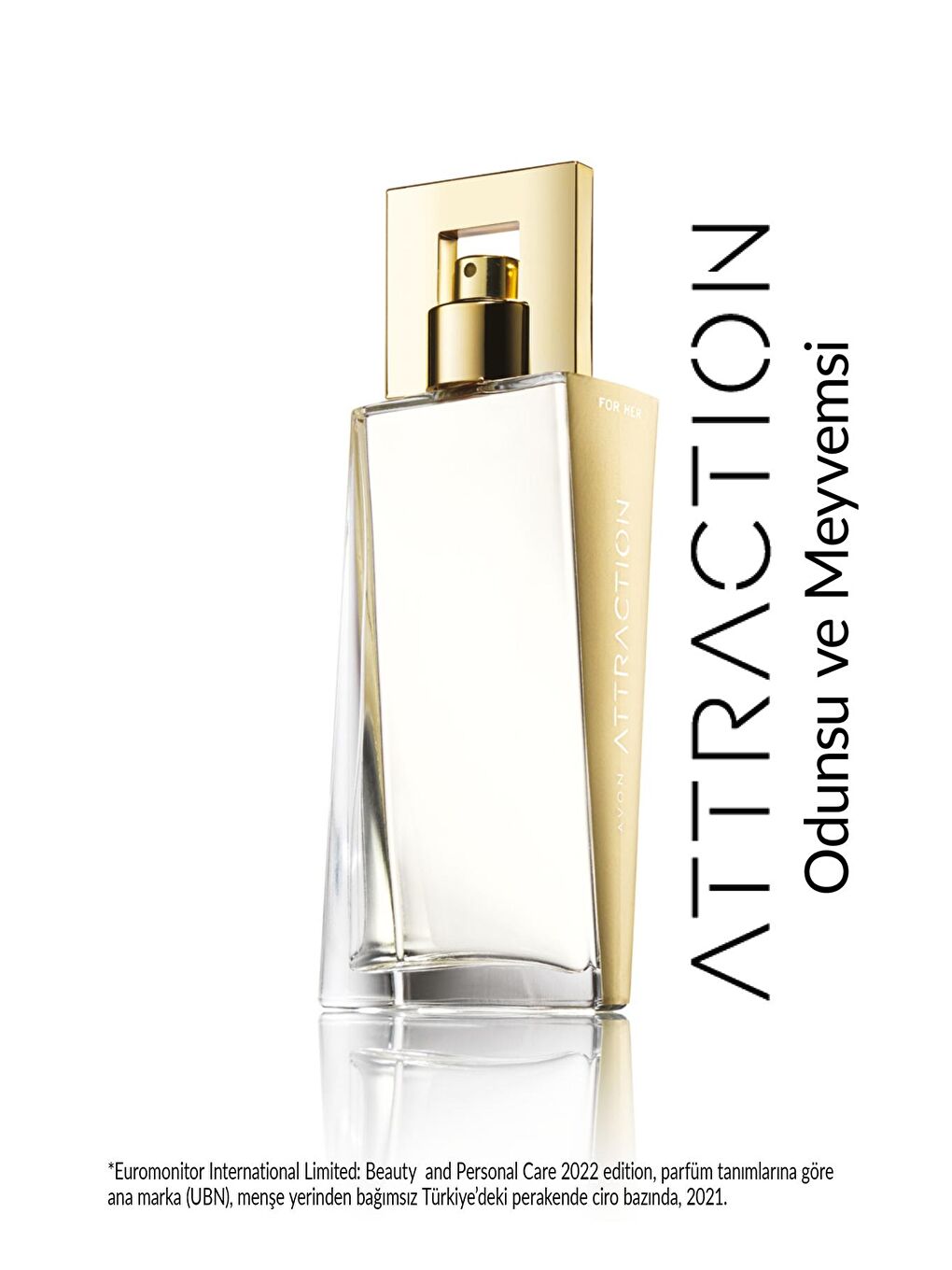 AVON Renksiz Attraction Kadın Parfüm EDP 100 ml - 1