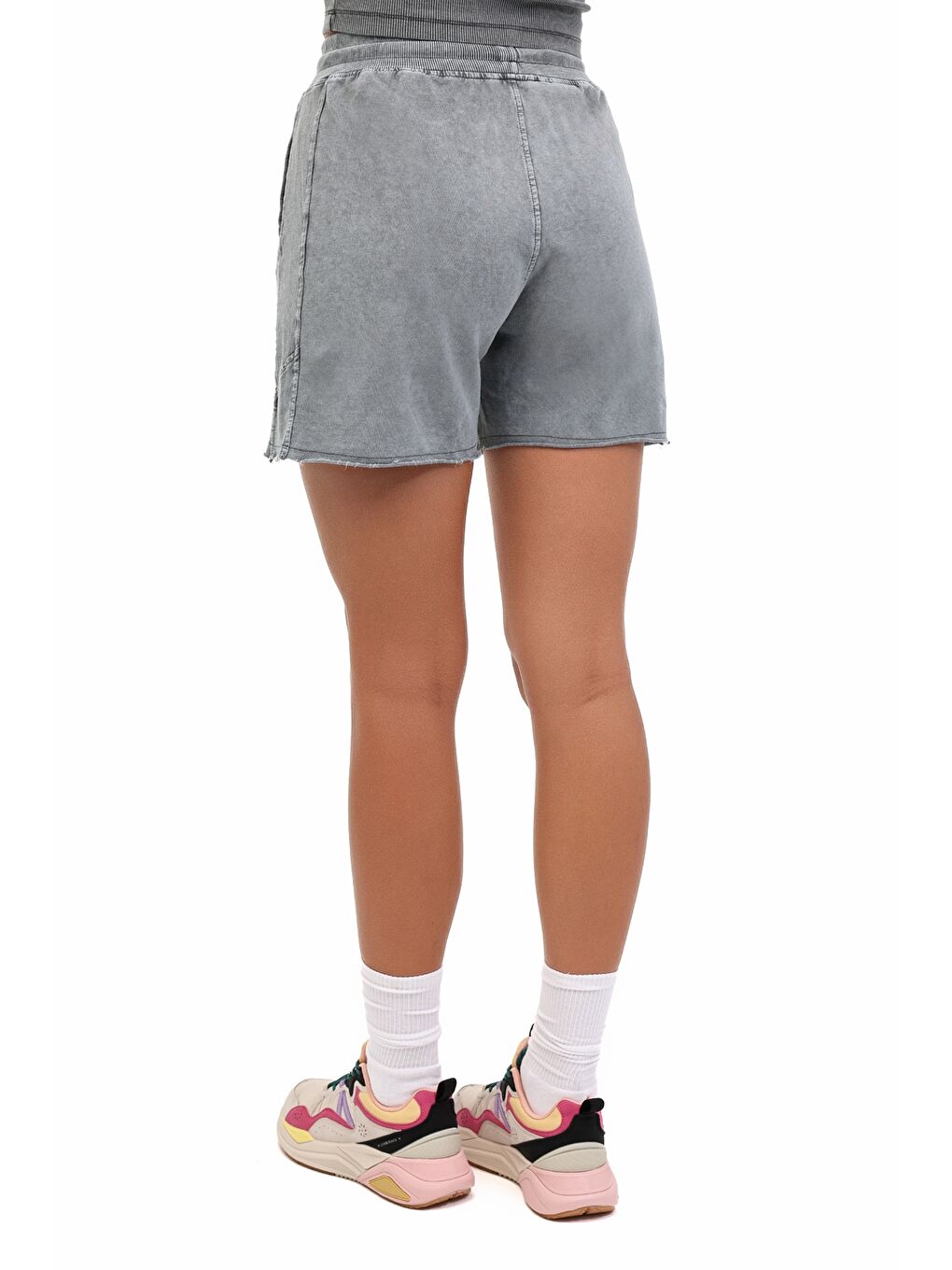 WL KINSEY 20SY785 5PR Gri Kadın Şort-1