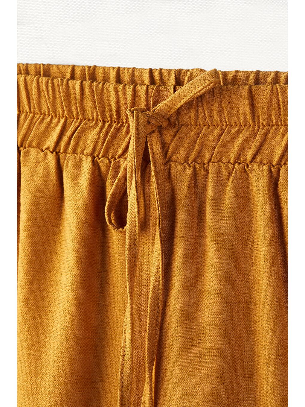 Sarı Kız Bol Pantolon-4