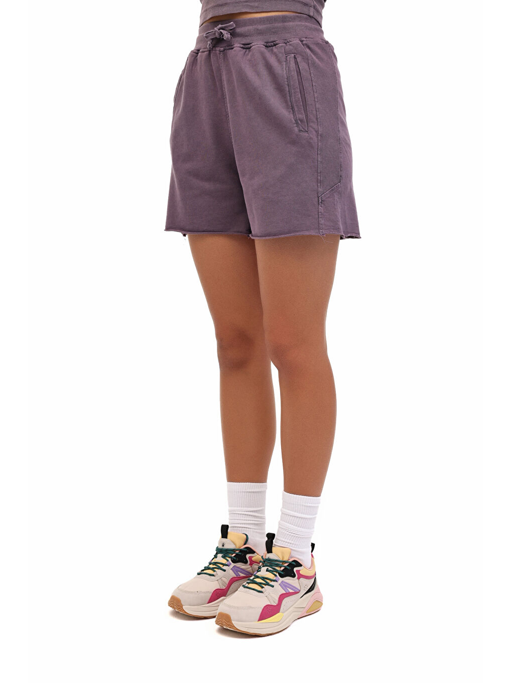 WL KINSEY 20SY785 5FX Mor Kadın Şort