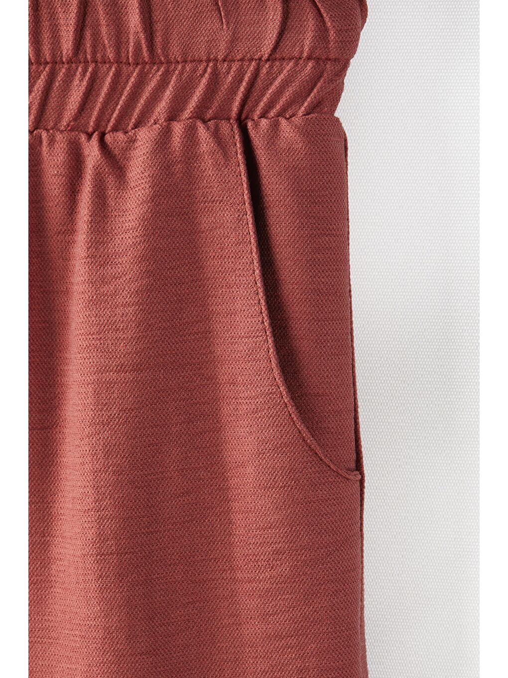 Kahverengi Kız Bol Pantolon-2