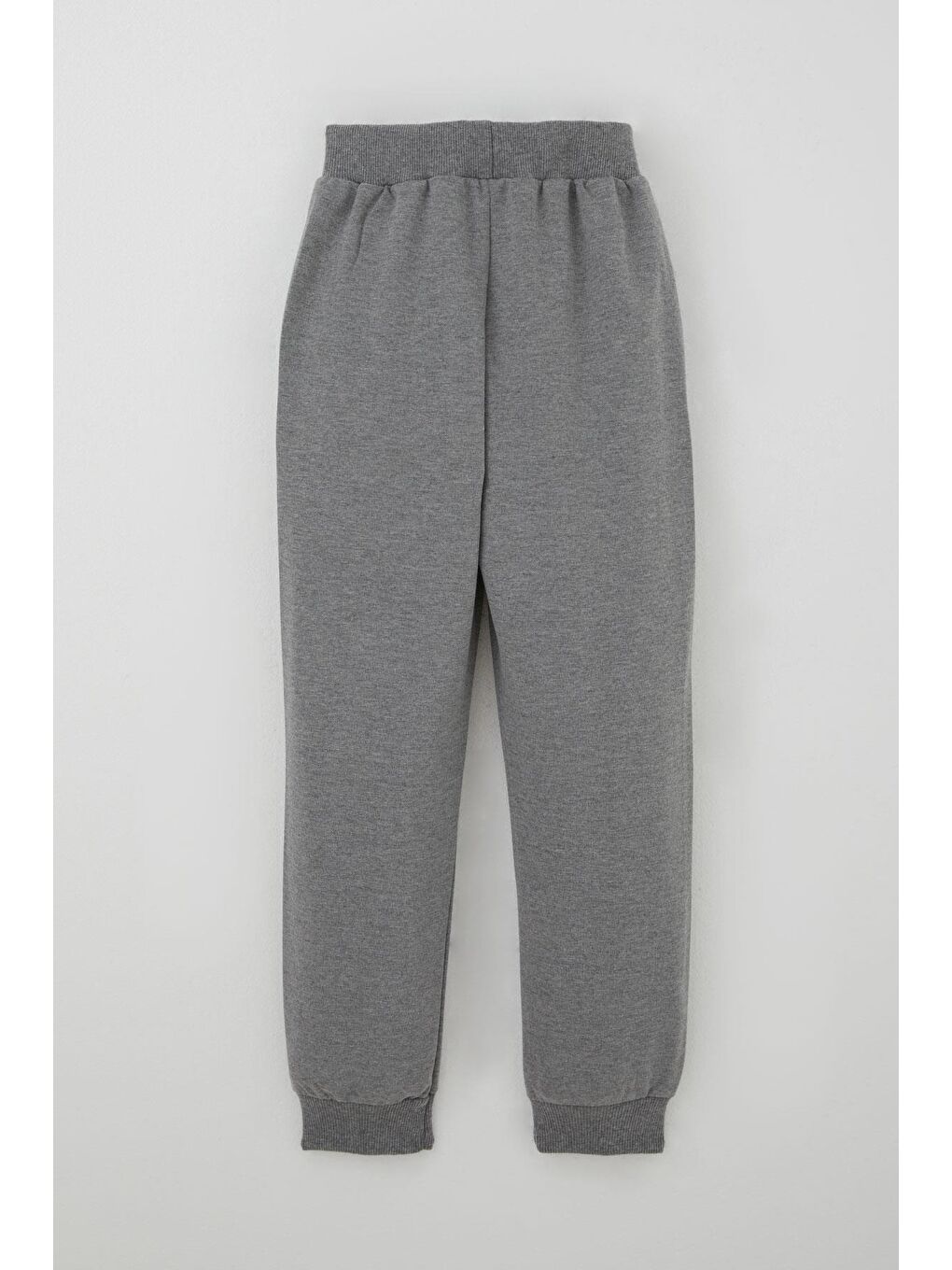 Erkek Çocuk Eşofman Takım Kapüşonlu Yazı Baskılı Cepli Zümrüt Yeşili (8-14 Yaş)-4