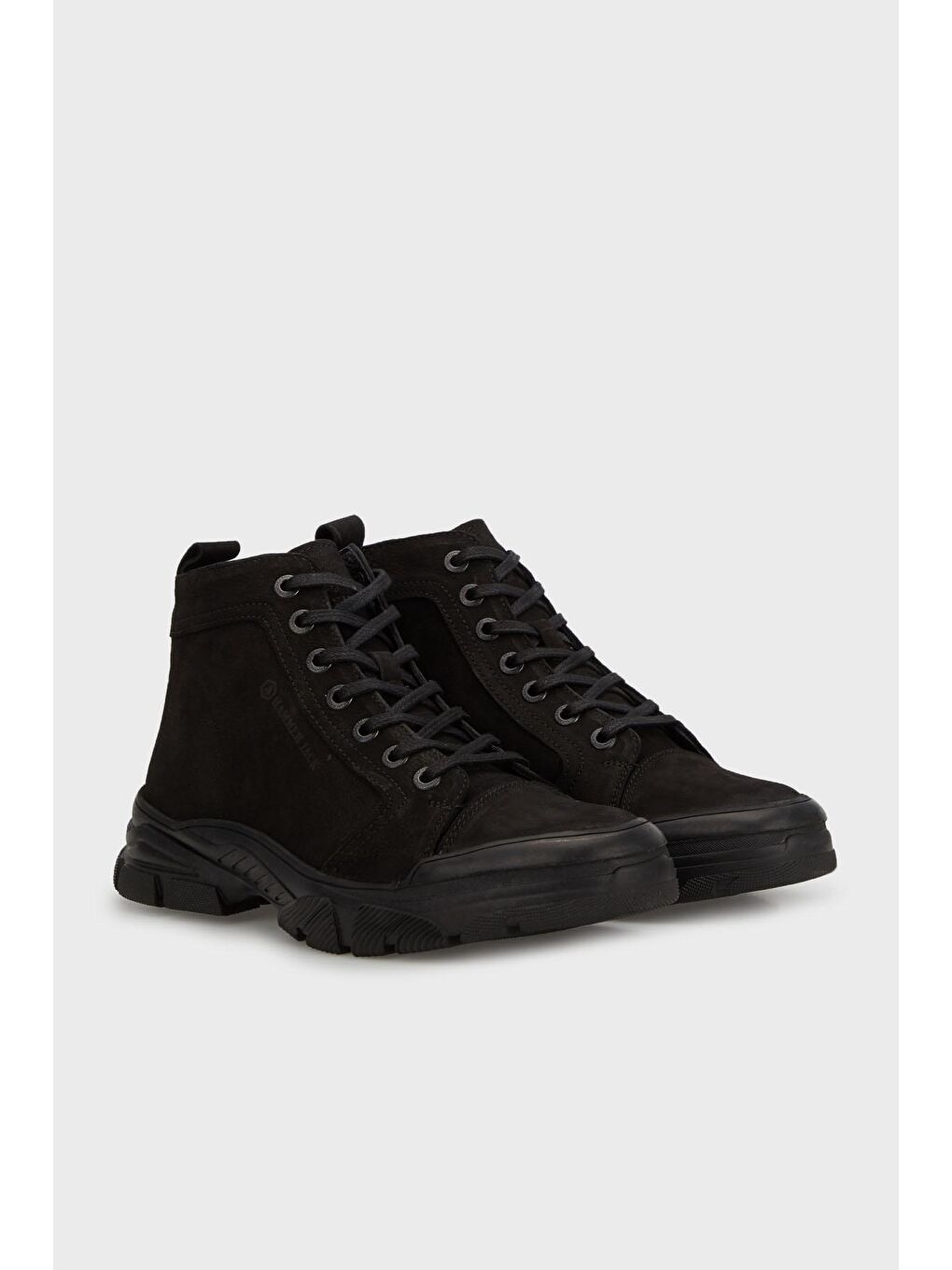 Siyah Pisa Hakiki Deri Fermuarlı Erkek Bot 102 21450-M-2