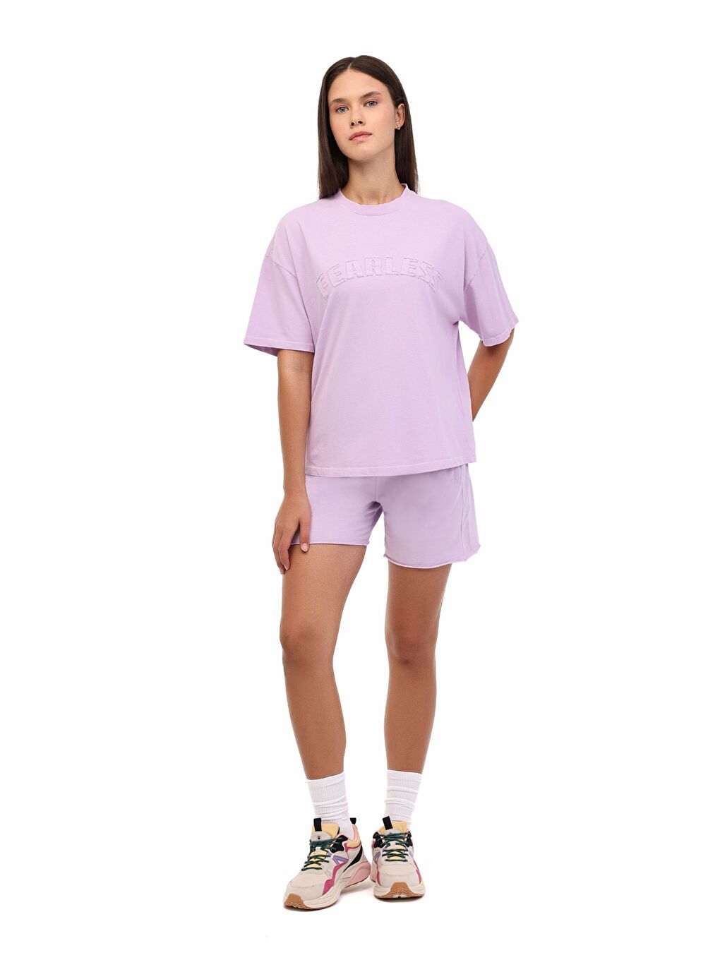 Mor WL KINSEY 20SY785 5FX Lila Kadın Şort-2