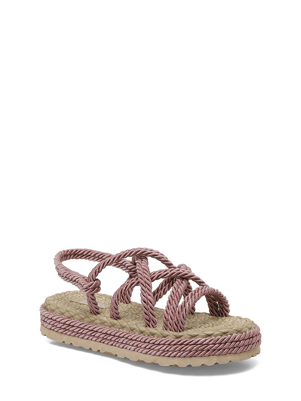 HAİLEY 5FX Pembe Kadın Düz Sandalet-1