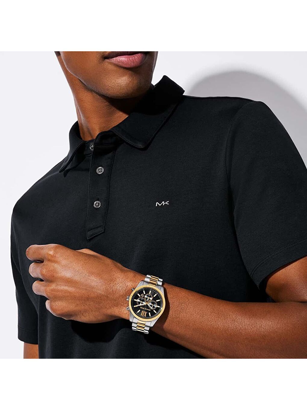 Sarı MK9207 Erkek Kol Saati-3