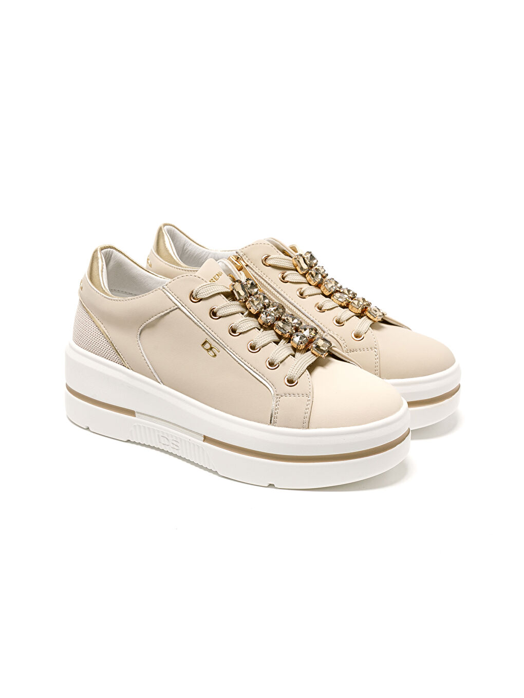 Bej Kadın Sneaker 185550DM TOMAIA 5550DM Beige Platino-2