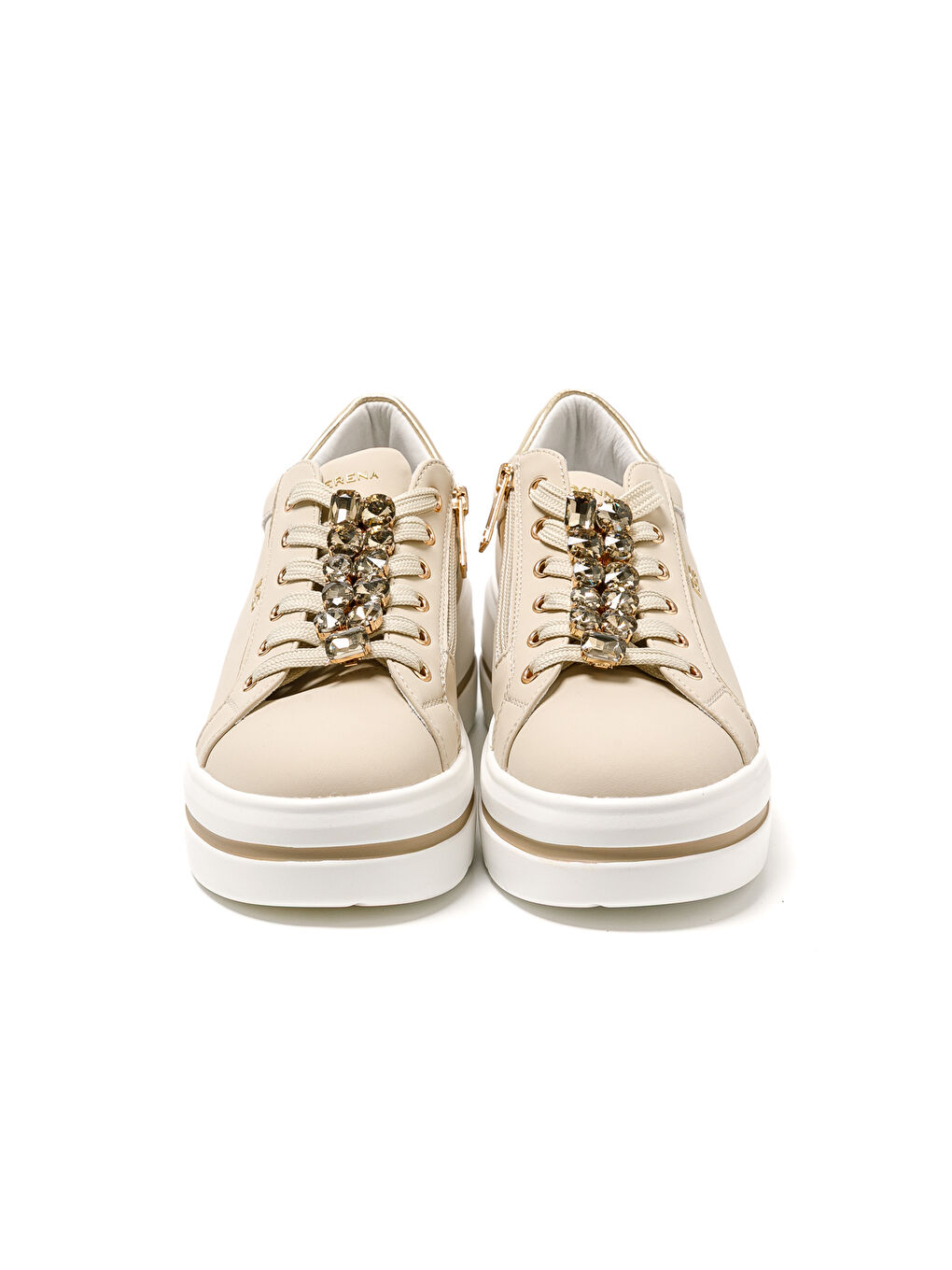 Bej Kadın Sneaker 185550DM TOMAIA 5550DM Beige Platino-3