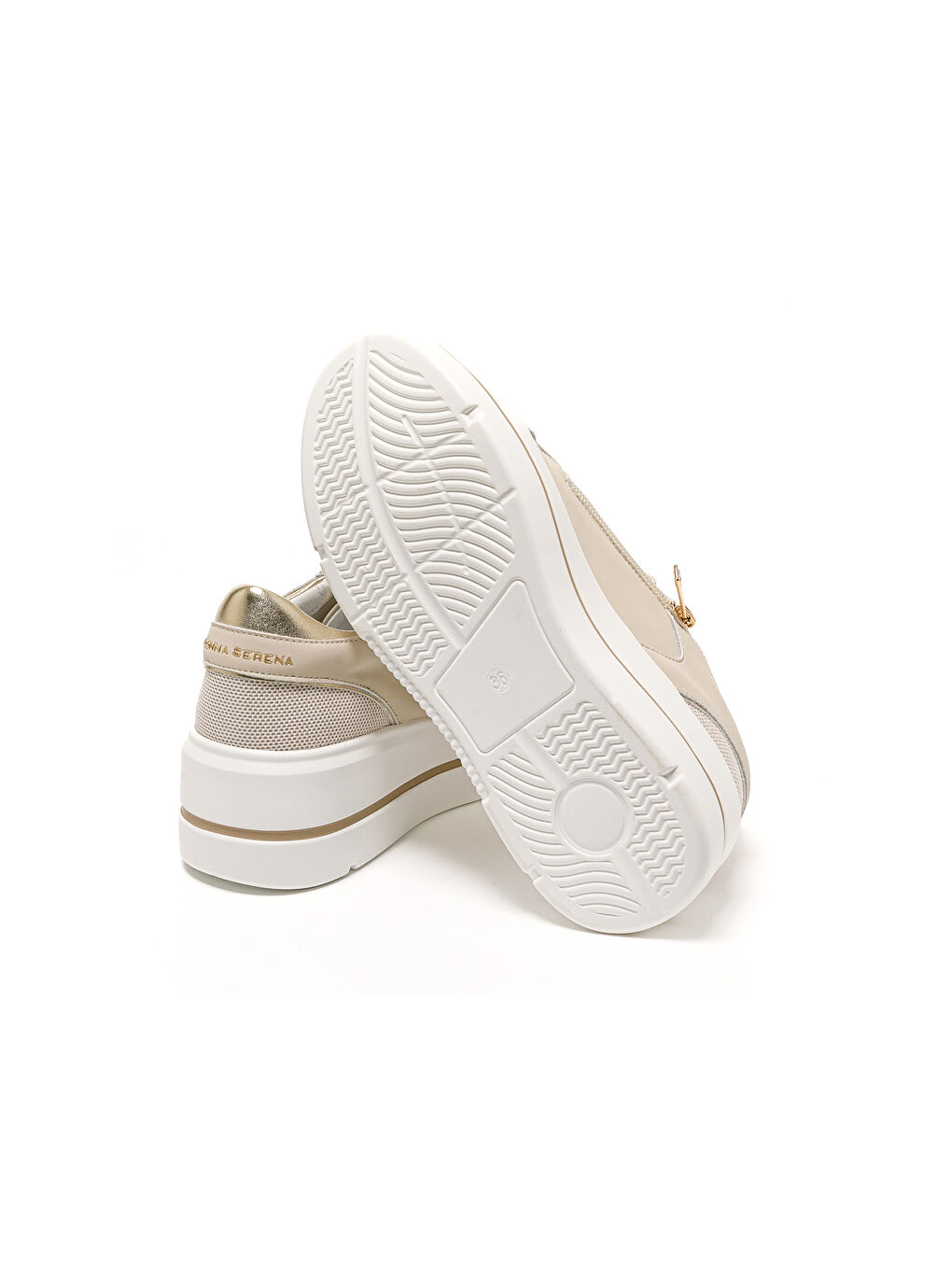 Bej Kadın Sneaker 185550DM TOMAIA 5550DM Beige Platino-5