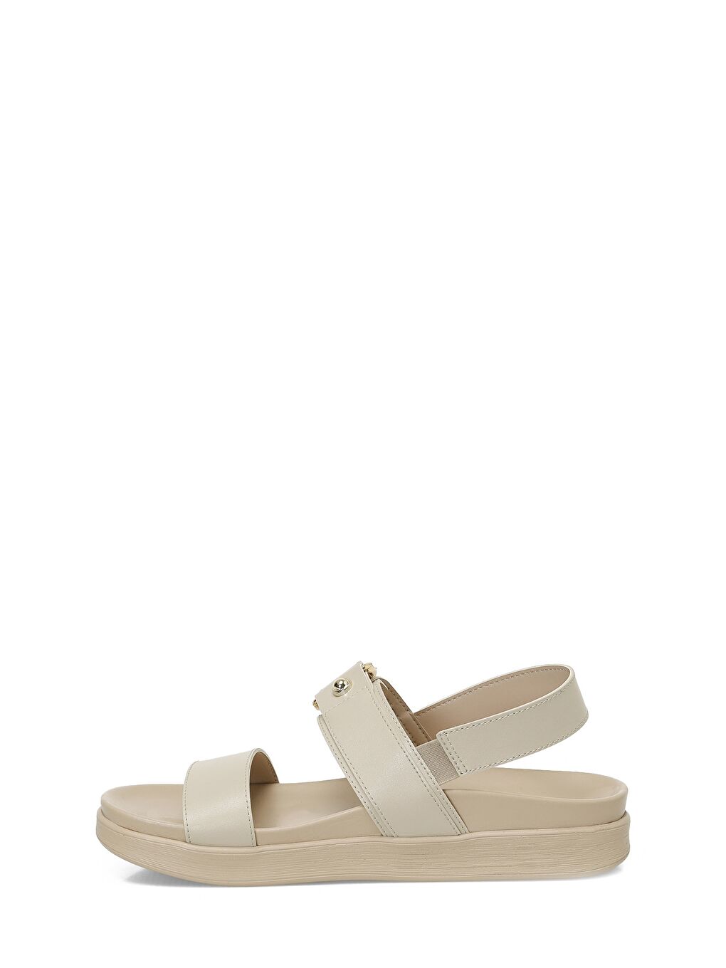 Kahverengi 25S-273 5FX Karamel Kadın Kalın Taban Sandalet-2